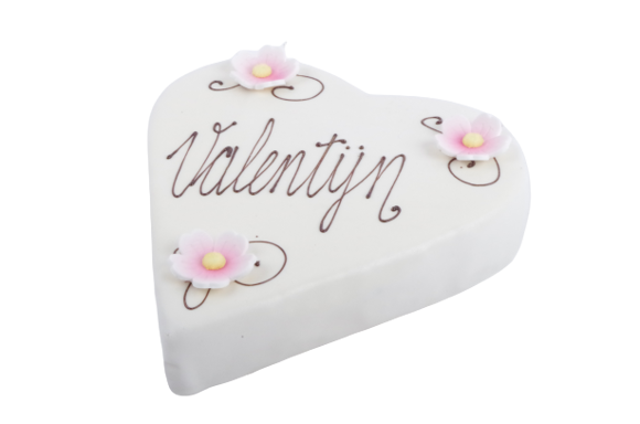 Afbeelding van Valentijn wit hart