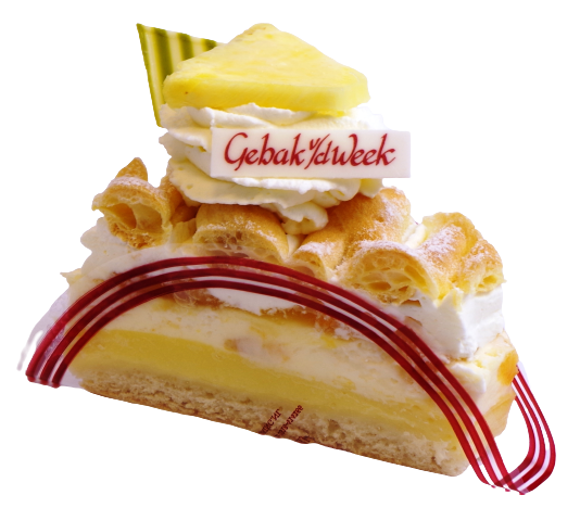Afbeelding van Tropical raster gebak - gebak van de week